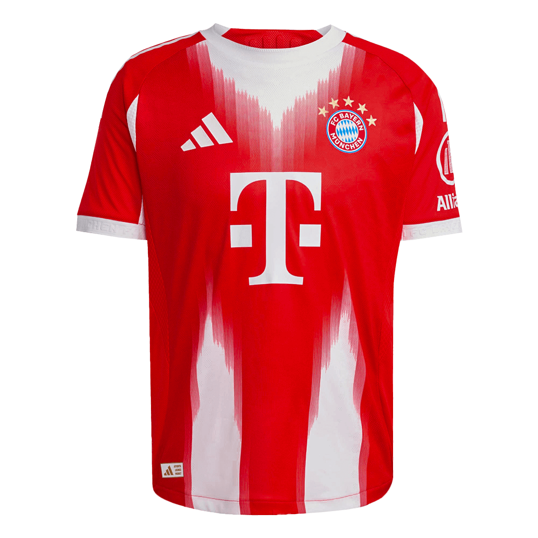 KANE #9 Mens Bayern Munich Home Jersey 2025/26 - Player Version (Slim Fit)