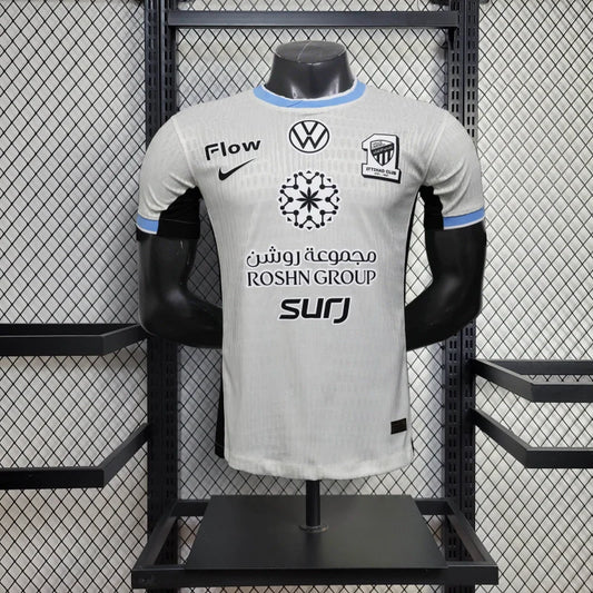 Player Version Al-Ittihad Jeddah Jersey 25/26 Away Football Kit Soccer Jersey