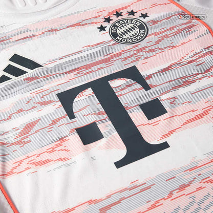 MÜLLER #25 Mens Bayern Munich Away Jersey 2025/26 - Player Version (Slim Fit)