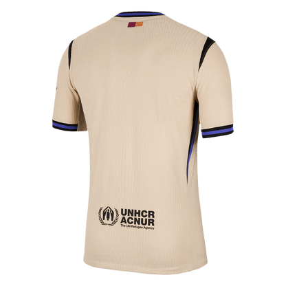Mens Barcelona Away Jersey 2025/26 - Player Version (Slim Fit)