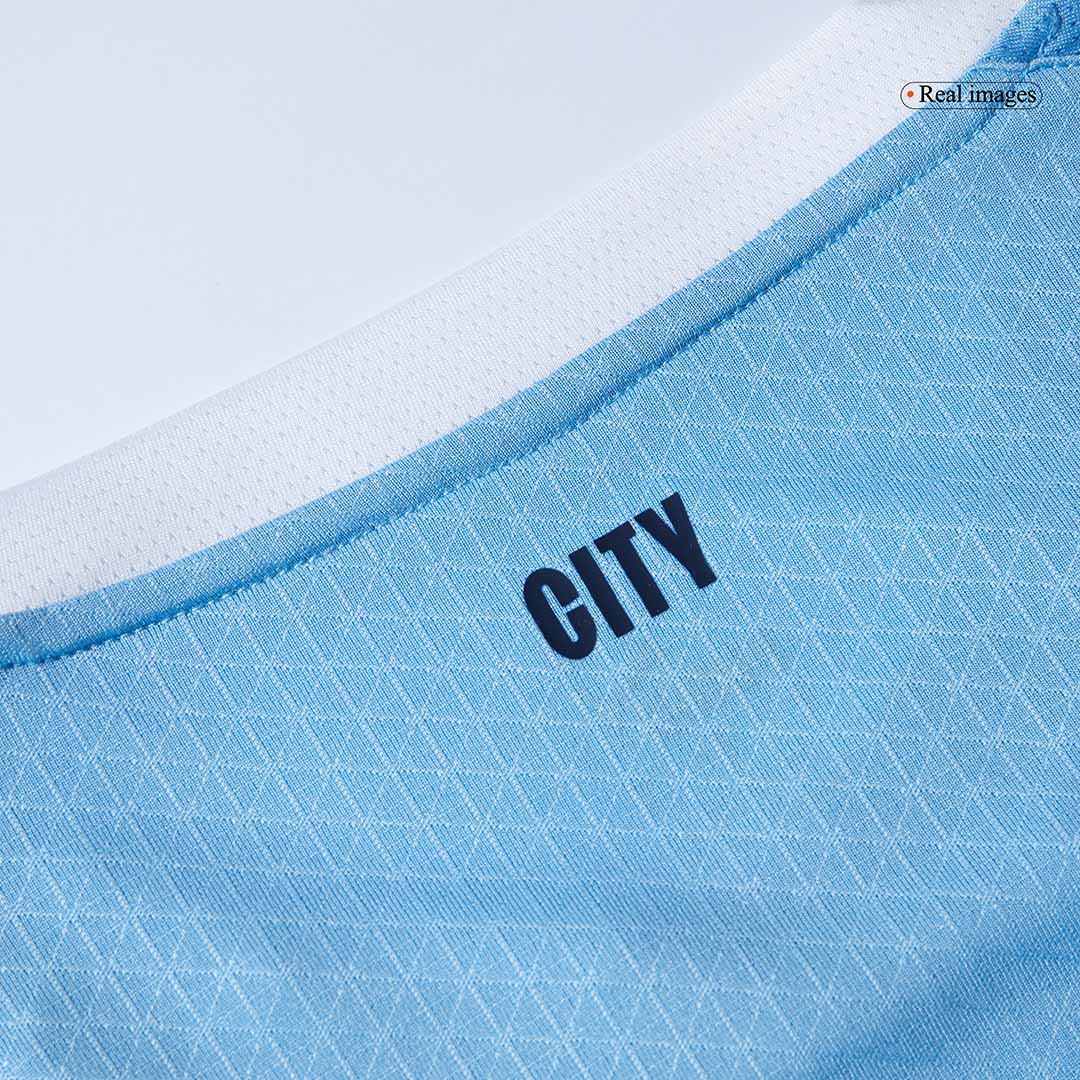 DE BRUYNE #17 Mens Manchester City Home Jersey 2025/26 - Player Version (Slim Fit)