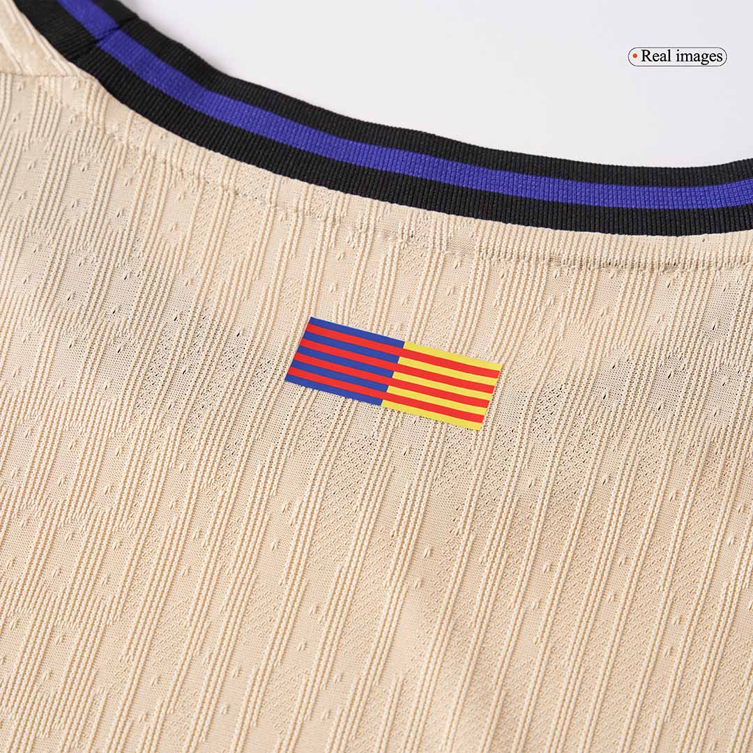 Mens Barcelona Away Jersey 2025/26 - Player Version (Slim Fit)