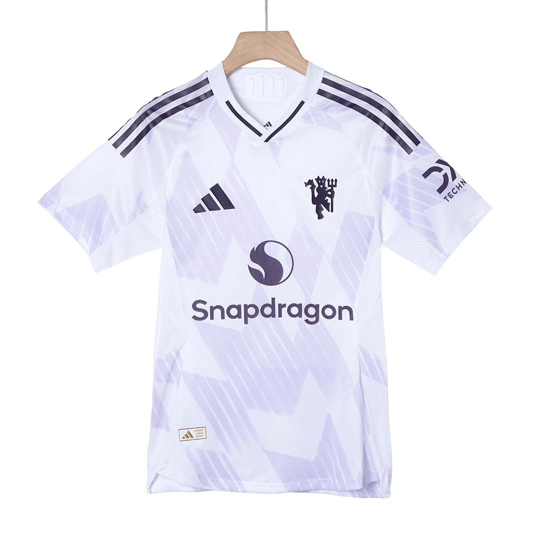 Mens Manchester United Away Jersey 2025/26 - Player Version (Slim Fit)