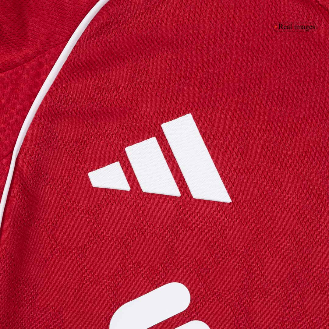 KERKEZ #6 Mens Liverpool Home Jersey 2025/26 - Player Version (Slim Fit)
