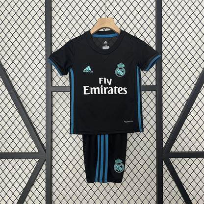 Retro Kids Real Madrid Away Jersey 17/18