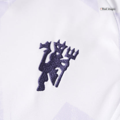 Kids Manchester United Away Full Kit 2025/26