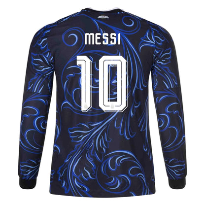 adidas 2026 Argentina Men's Authentic Away Long-Sleeve Soccer Jersey