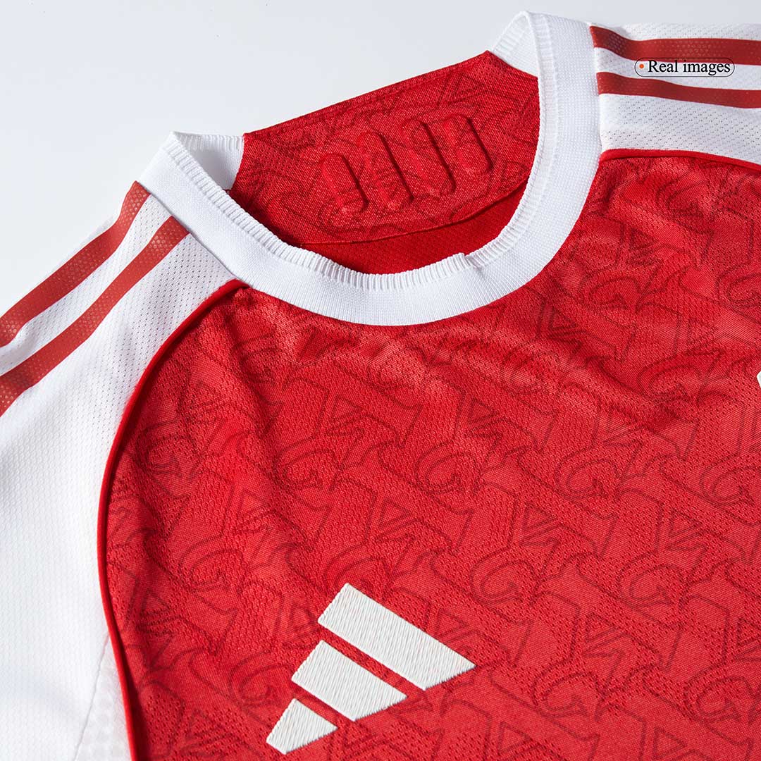 Men's Arsenal Home Full Kit 2025/26 - Player Version (Slim Fit)