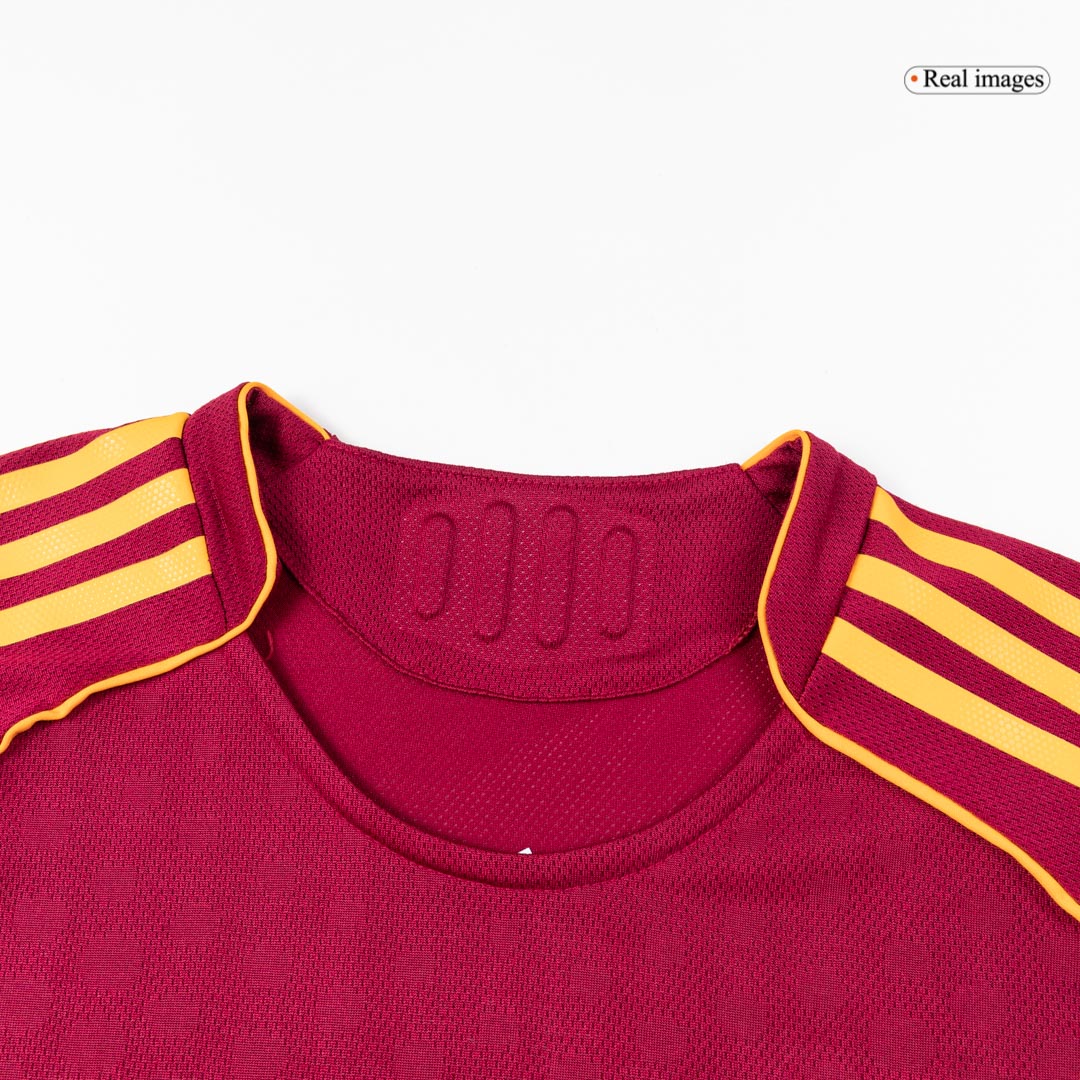 Mens Roma Home Jersey 2025/26 - Player Version (Slim Fit)