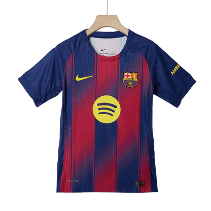 F.DE JONG #21 Mens Barcelona Home Jersey 2025/26 - Player Version (Slim Fit)