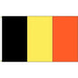 3x5 Country Flag - Belgium