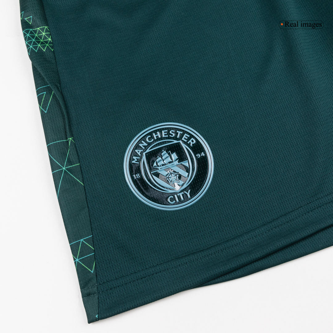 Mens Manchester City Fourth Shorts 2025/26