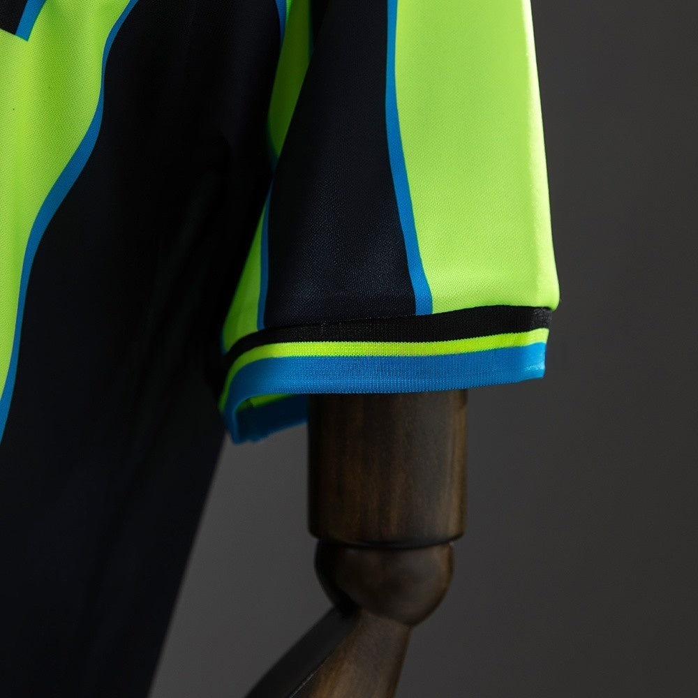 Manchester City Jersey 1998-99 Away Retro Football Kit