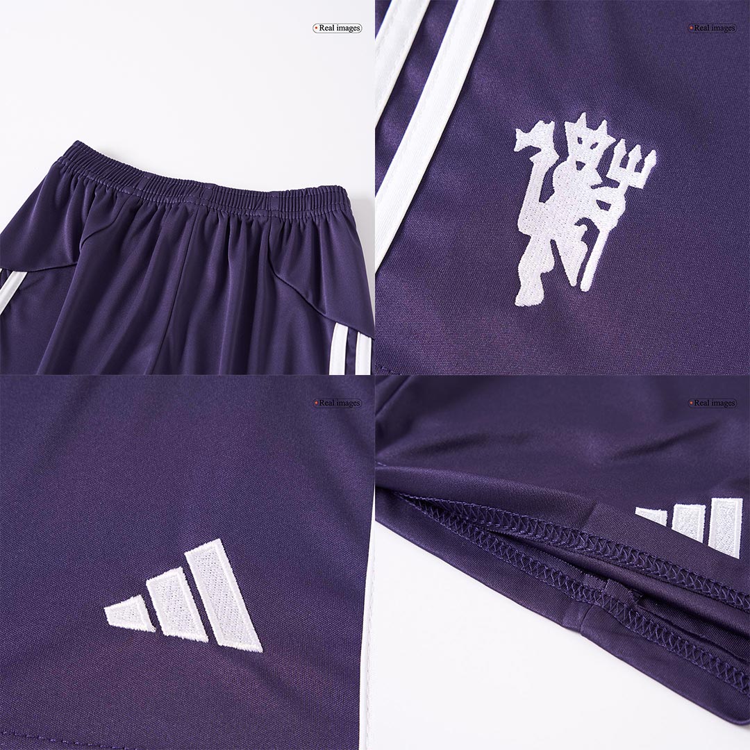 Kids Manchester United Away Kit 2025/26