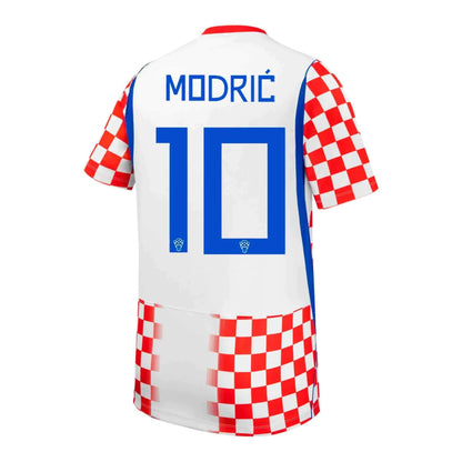 Nike 2026 Croatia Youth Stadium Home Soccer Jersey