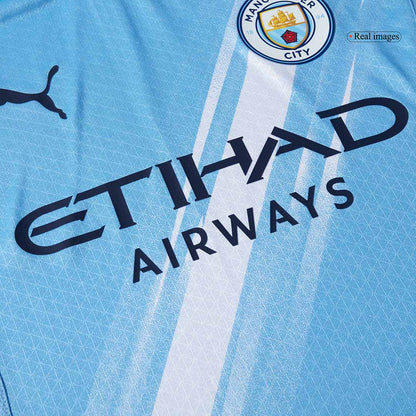 HAALAND #9 Mens Manchester City Home Jersey 2025/26 - Player Version (Slim Fit)