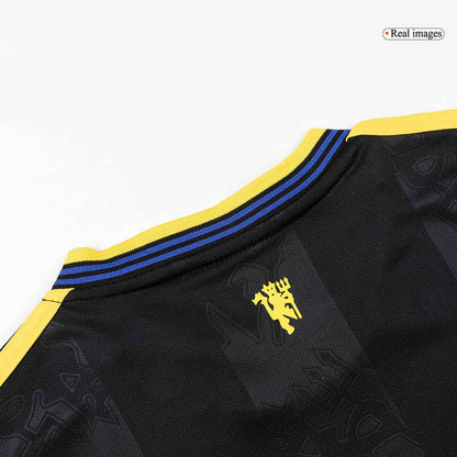 Kids Manchester United Third Full Kit 2025/26