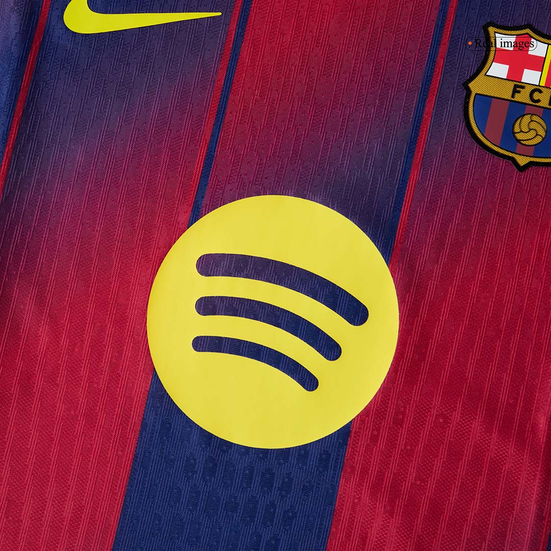 LAMINE YAMAL #10 Mens Barcelona Home Jersey 2025/26 - Player Version (Slim Fit)