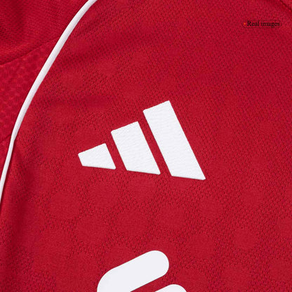 Mens Liverpool Home Jersey 2025/26 - Player Version (Slim Fit)
