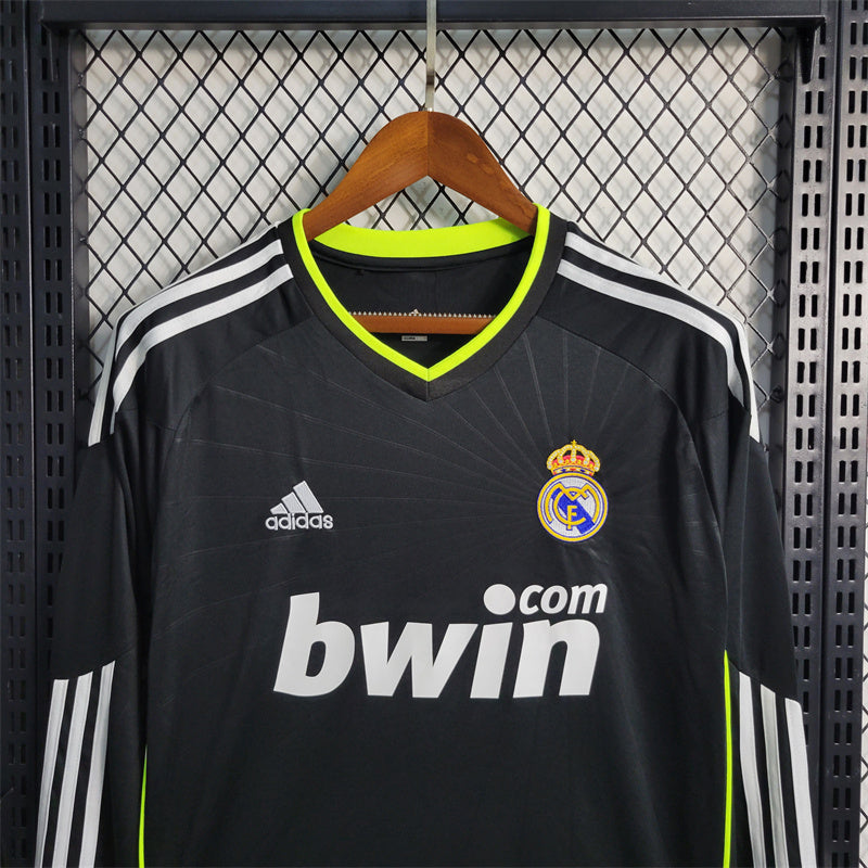 Long Sleeves Real Madrid Jersey 10/11 History Retro Football Kits Custom Name 2010 2011 Soccer Team Shirt