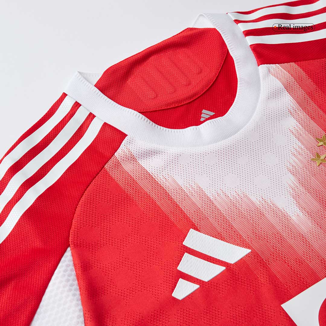 Mens Bayern Munich Home Jersey 2025/26 - Player Version (Slim Fit)