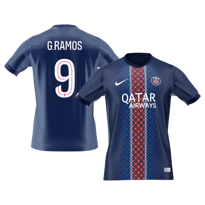 G.RAMOS #9 Mens PSG Home Jersey 2025/26 [PREMIUM]