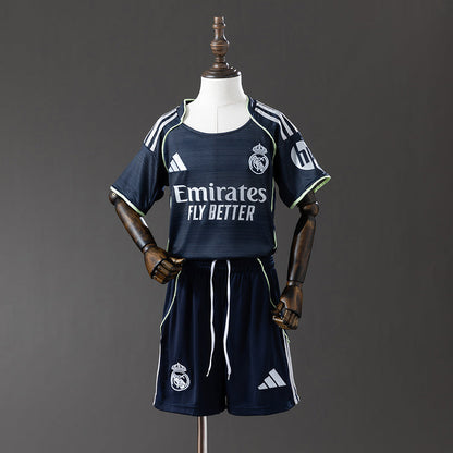 Kids Real Madrid Jersey 25/26 Away Football Kit