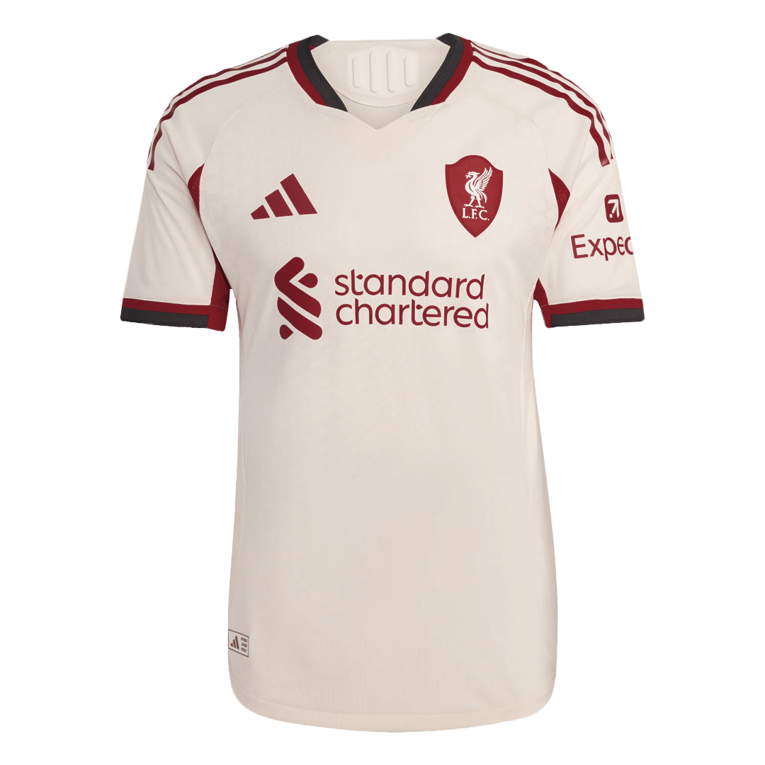 Mens Liverpool Away Jersey 2025/26 - Player Version (Slim Fit)