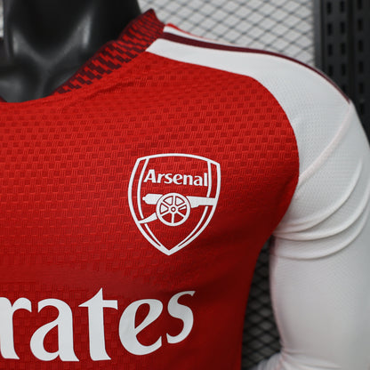 Player Version Arsenal Home Jersey 2026-2027 Long Sleeves Football Kit Soccer Shirt
