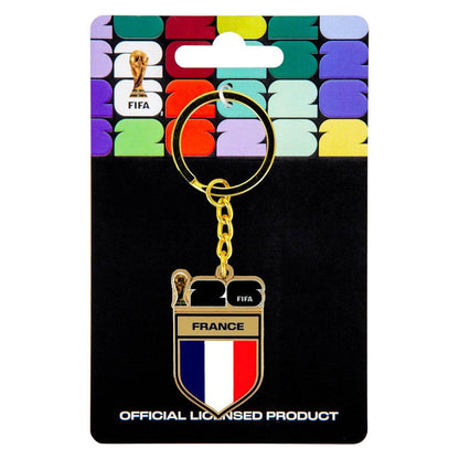 Logo Brands 2026 FIFA World Cup France Flag Keychain