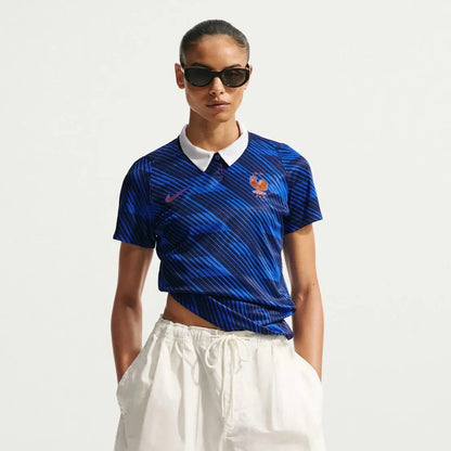 Nike 2026 France Women's Stadium Home Soccer Jersey