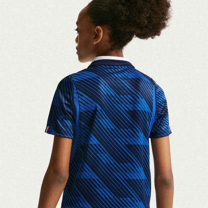 Nike 2026 France Youth Stadium Home Soccer Jersey