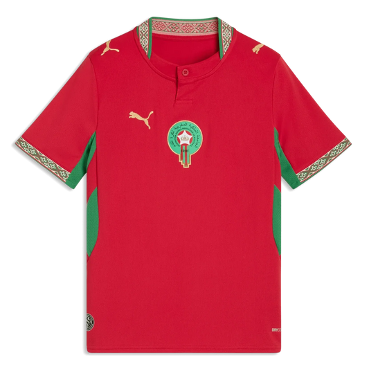 Puma 2026 Morocco Youth Stadium Home Soccer Jersey