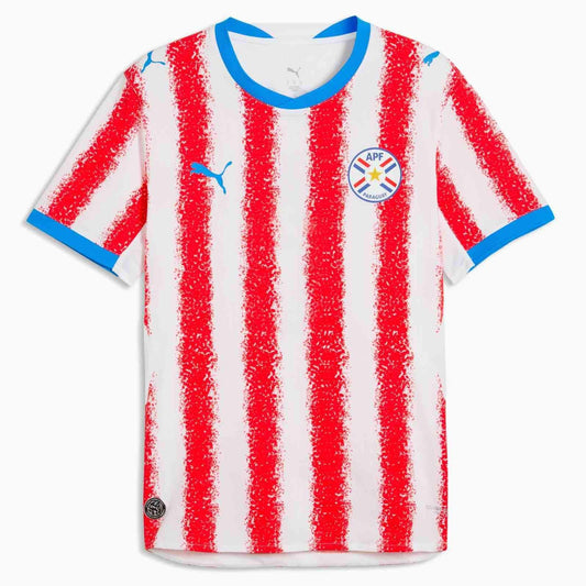 Puma 2026 Paraguay Men's Authentic Home Soccer Jersey