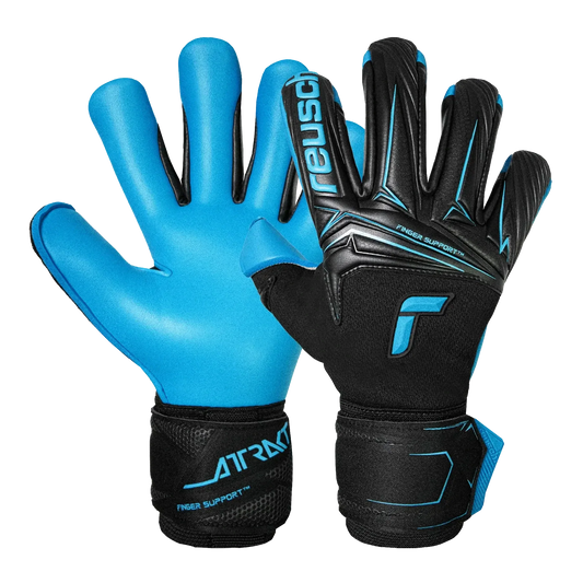 Reusch Attrakt Aqua Finger Support Goalkeeper Gloves