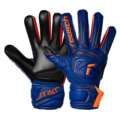 Reusch Junior Attrakt Infinity Finger Support Goalkeeper Gloves