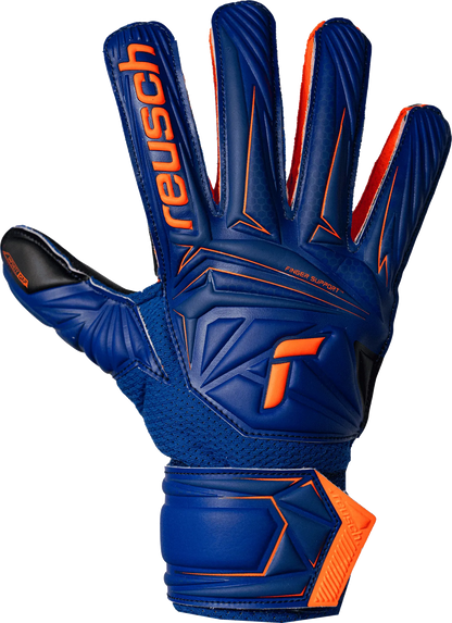 Reusch Junior Attrakt Infinity Finger Support Goalkeeper Gloves