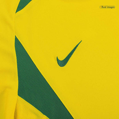 Retro 2002/03 Mens Brazil Home Jersey