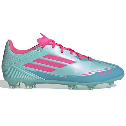 adidas F50 League Messi Firm/Multi Ground Soccer Cleats - MP2 Pack (SP25)