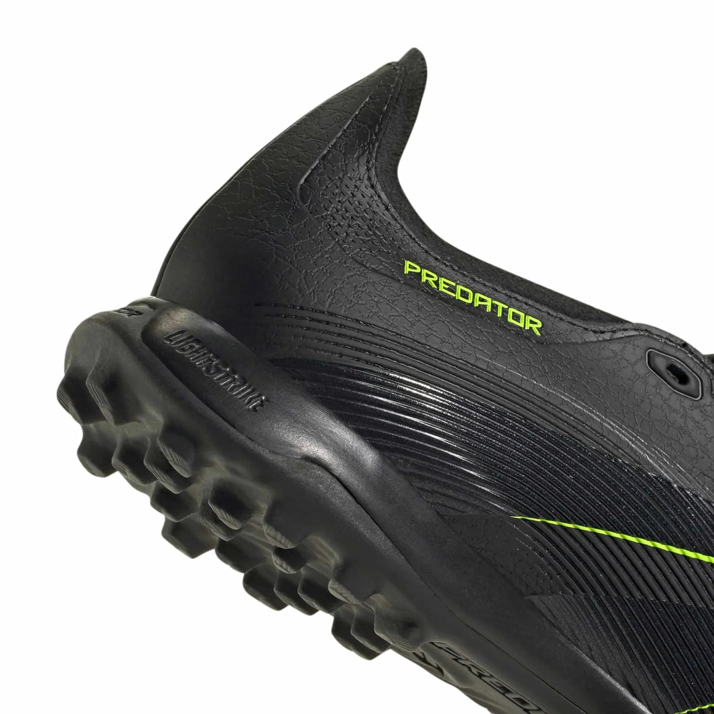 adidas Predator League Fold-Over Tongue Turf Soccer Shoes - Electric Stealth Pack (FA25)