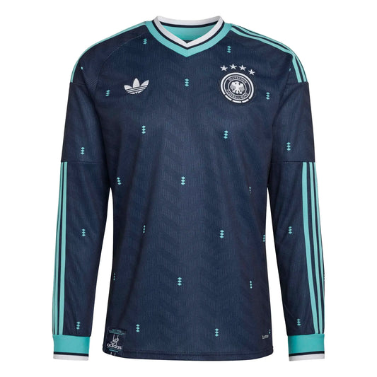 adidas 2026 Germany Men's Stadium Away Long-Sleeve Soccer Jersey