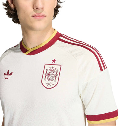 adidas 2026 Spain Men's Authentic Away Soccer Jersey
