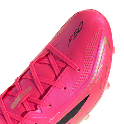 adidas Junior F50 Hyperfast Elite Firm Ground Soccer Cleats - Road To Glory Pack (SP26)