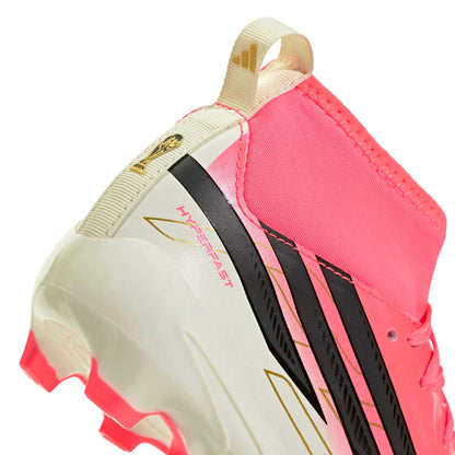 adidas Junior F50 Hyperfast League Mid Firm Ground Soccer Cleats - Road To Glory Pack (SP26)