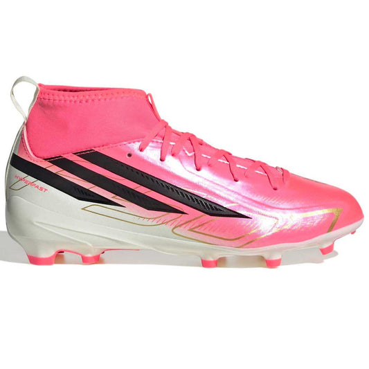 adidas Junior F50 Hyperfast League Mid Firm Ground Soccer Cleats - Road To Glory Pack (SP26)