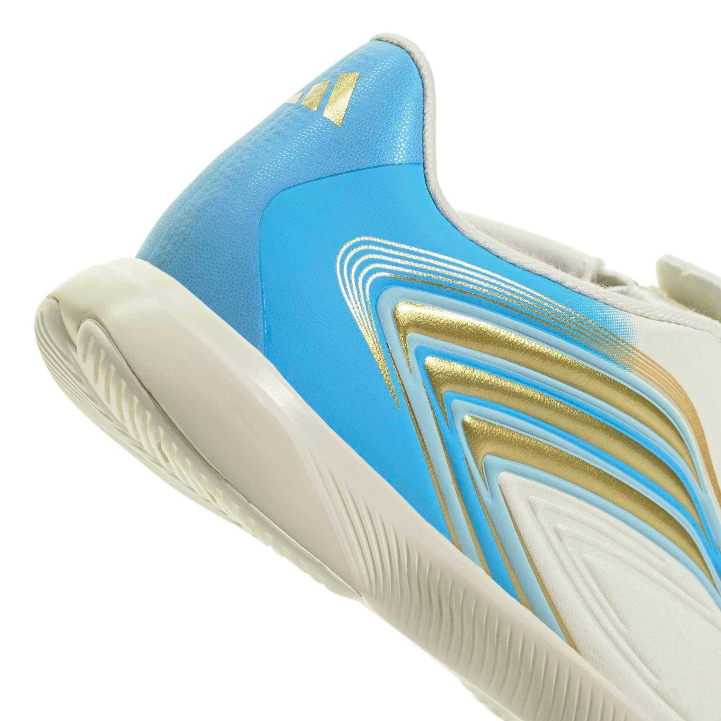 adidas Junior F50 Messi League Laceless Indoor Soccer Shoes - El Ultimo Tango Pack (SP26)