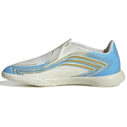 adidas Junior F50 Messi League Laceless Indoor Soccer Shoes - El Ultimo Tango Pack (SP26)