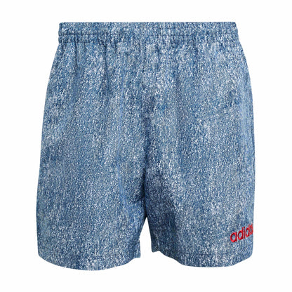 adidas USA Men's Denim Graphic Shorts