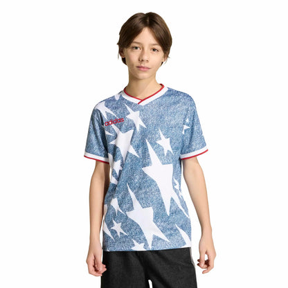 adidas USA Youth Denim Graphic Jersey