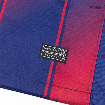 Mens Barcelona Home Long Sleeve Jersey 2025/26